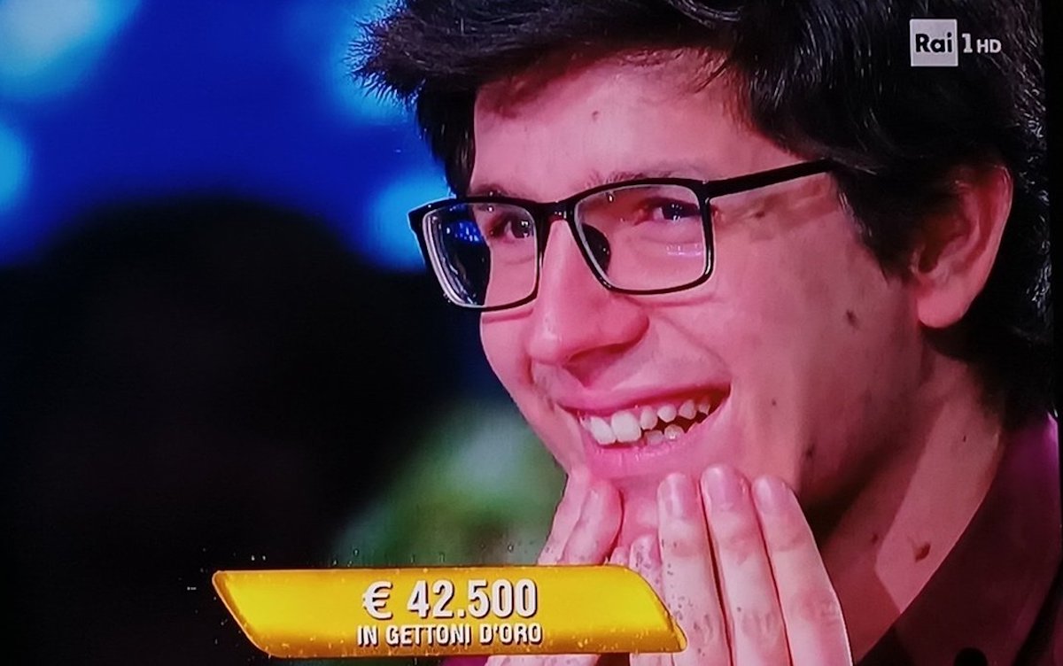giacomo eredità quanto ha vinto