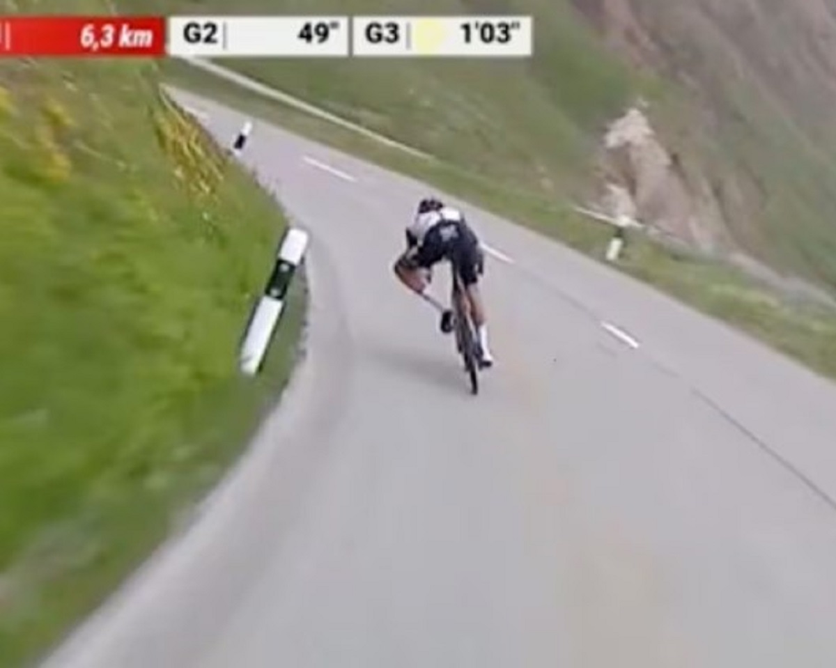 Giro di Svizzera incidente choc morte il 26enne Gino Mader