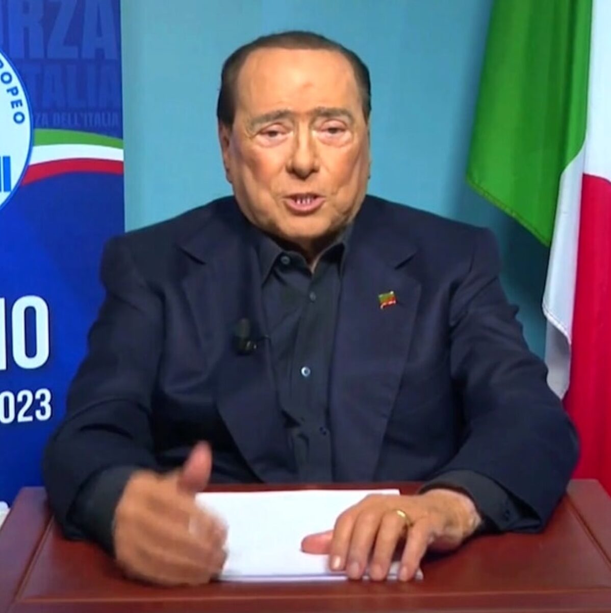 Silvio Berlusconi ha visto la finale di Champions League