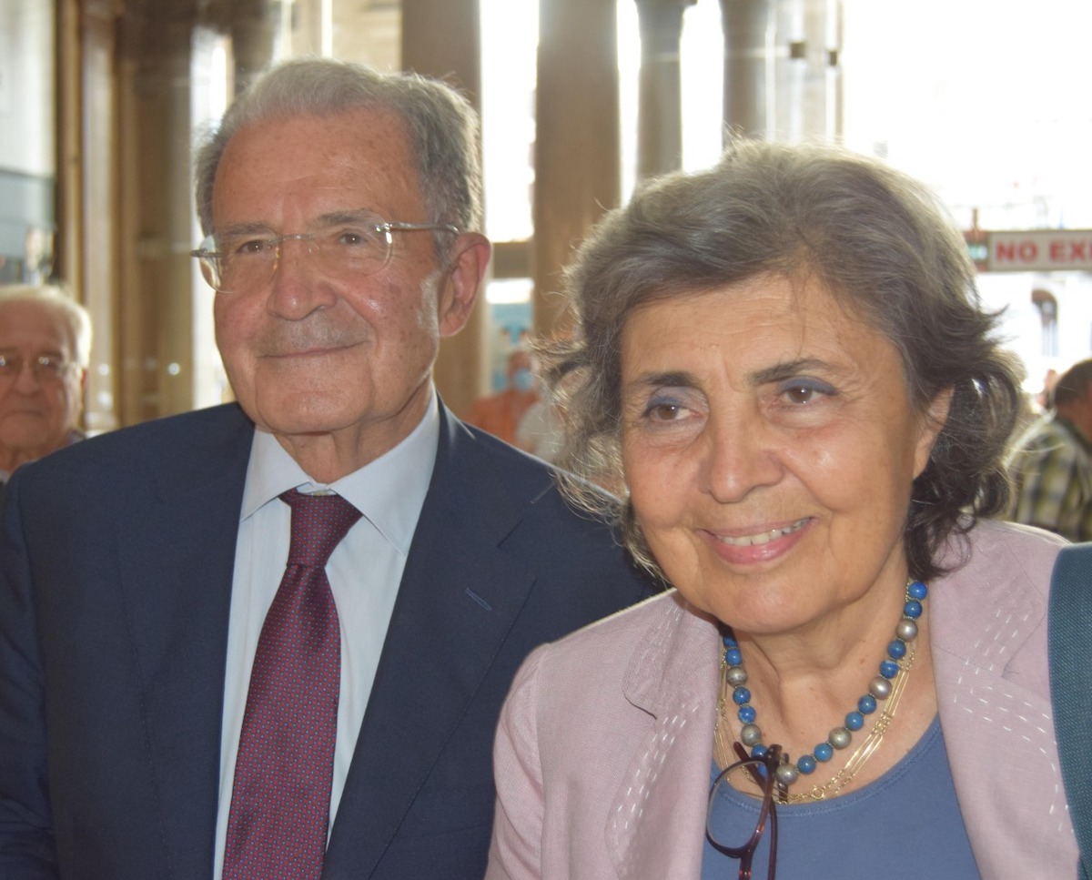 Romano Prodi, morta la moglie Flavia Franzoni