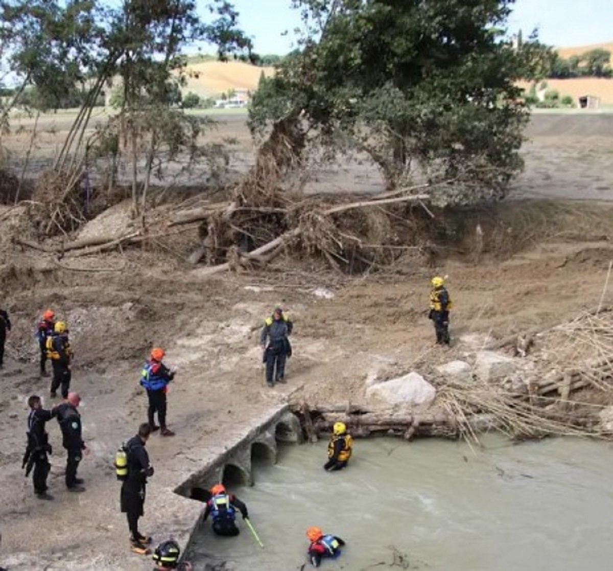 Alluvione Marche ritrovato dopo un anno il corpo di Brunella Chiù 