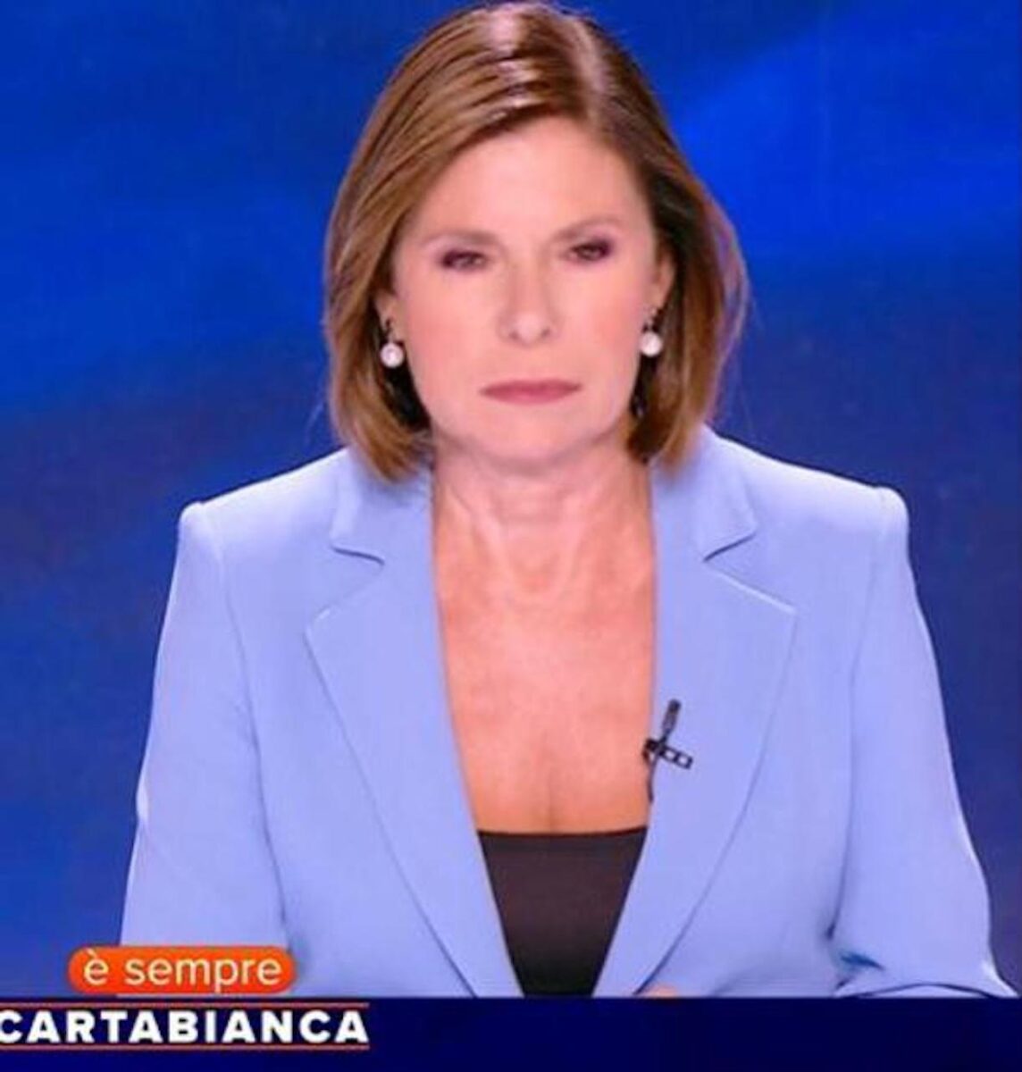 Bianca Berlinguer e Pier Silvio Berlusconi nervi tesi a Mediaset 