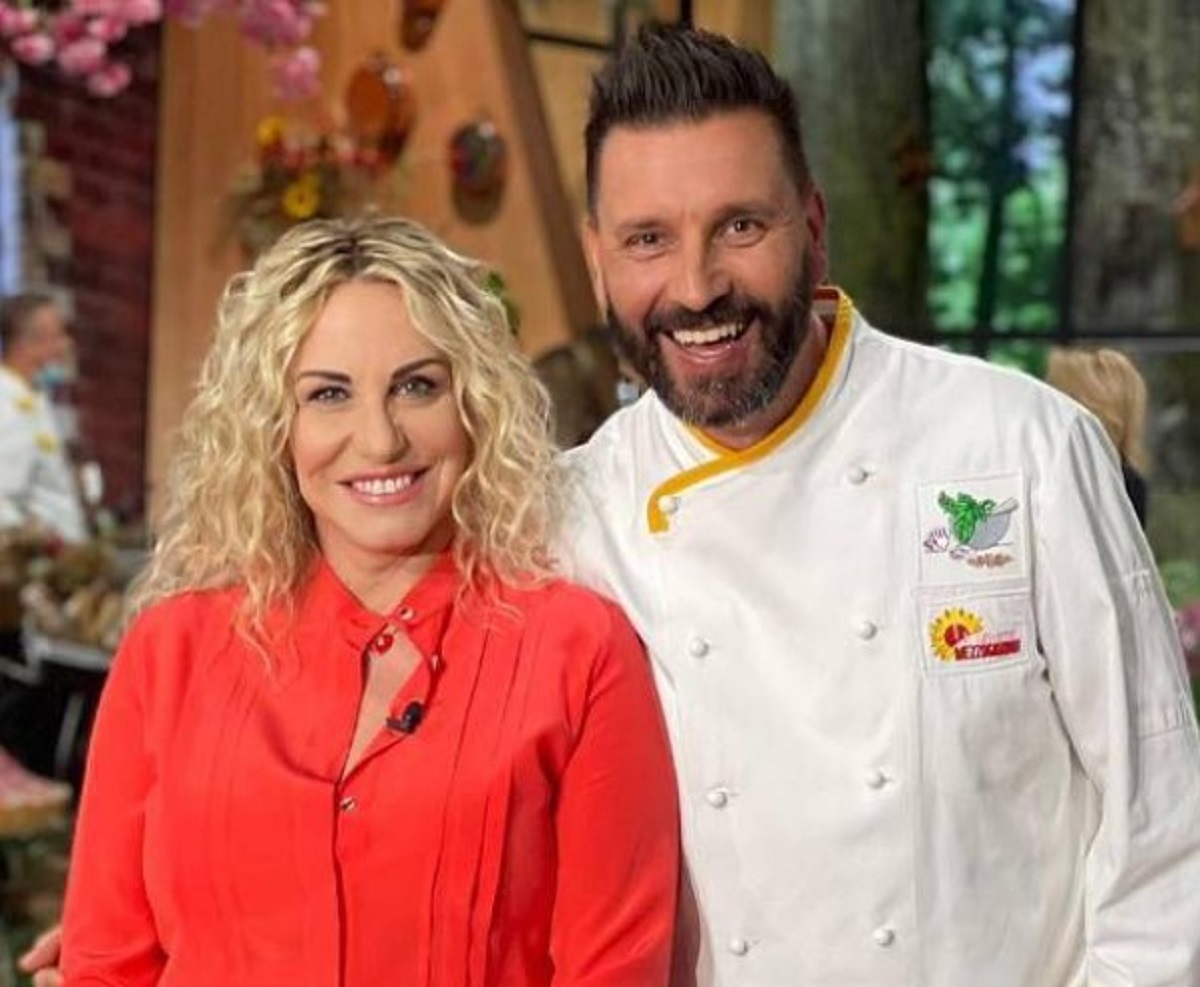 Antonella Clerici lo chef Ricchebono protagonista a È sempre mezzogiorno 