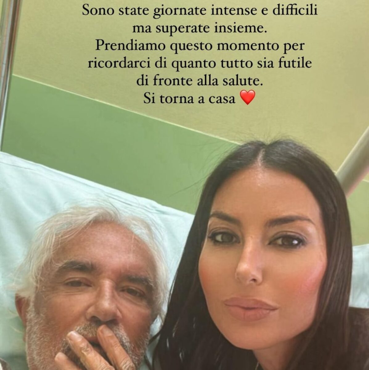 Flavio Briatore operato, spunta la foto choc di Elisabetta Gregoraci
