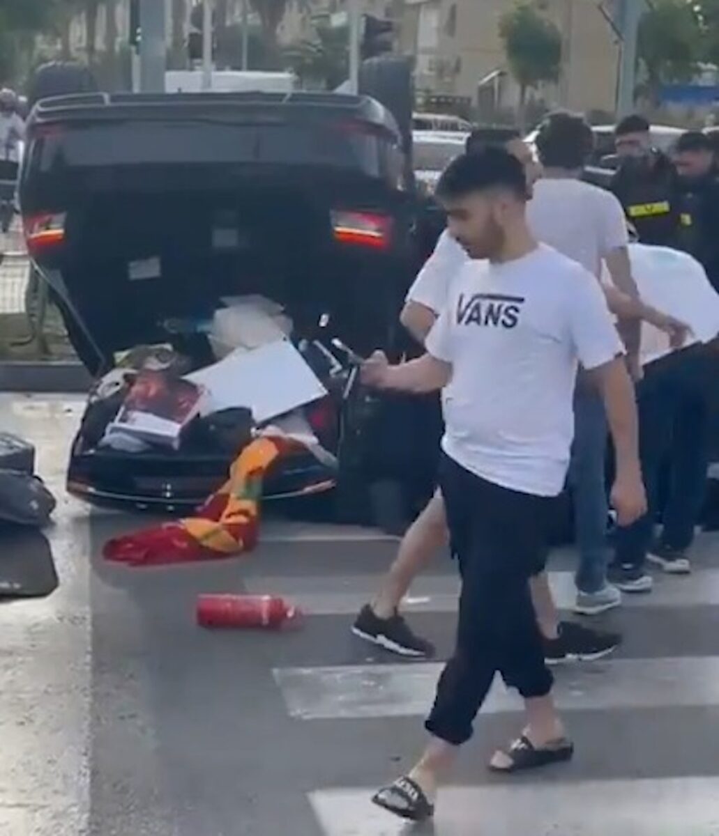 L'auto con a bordo il ministro israeliano Ben Gvir si ribalta: portato in ospedale 
