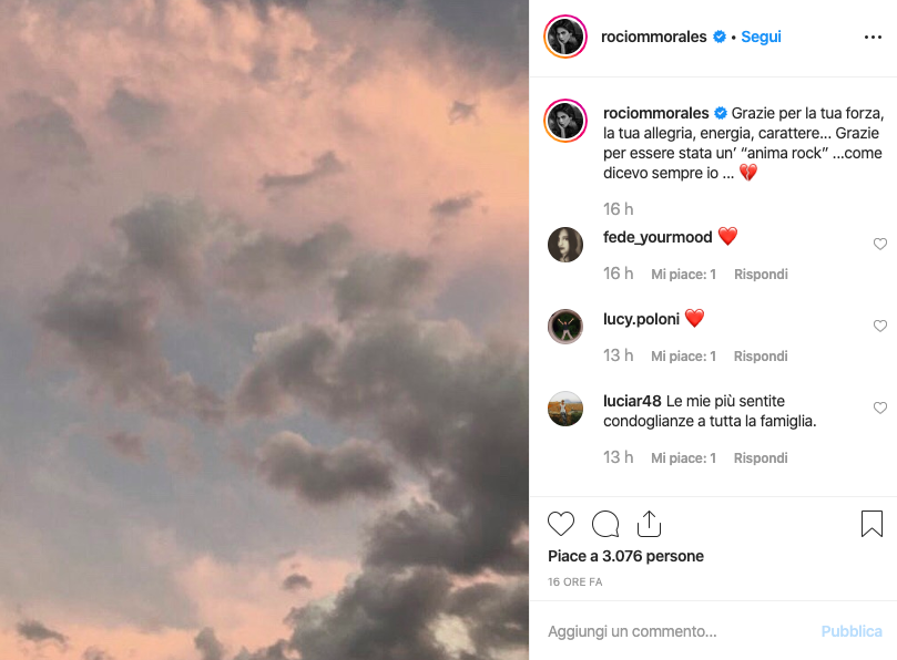 raoul bova lutto morta madre
