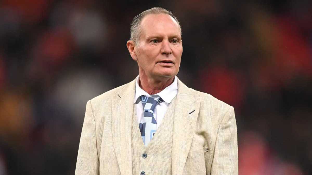 paul gascoigne età altezza peso moglie figli vita privata