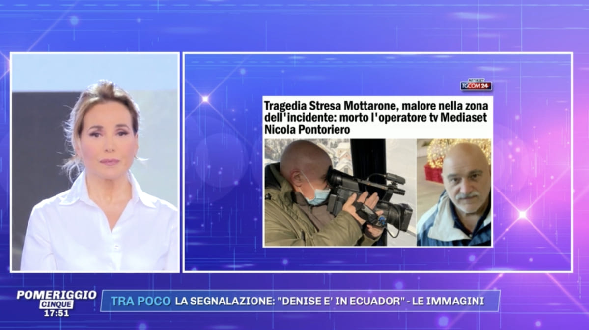 barbara d'urso nicola pontoriero
