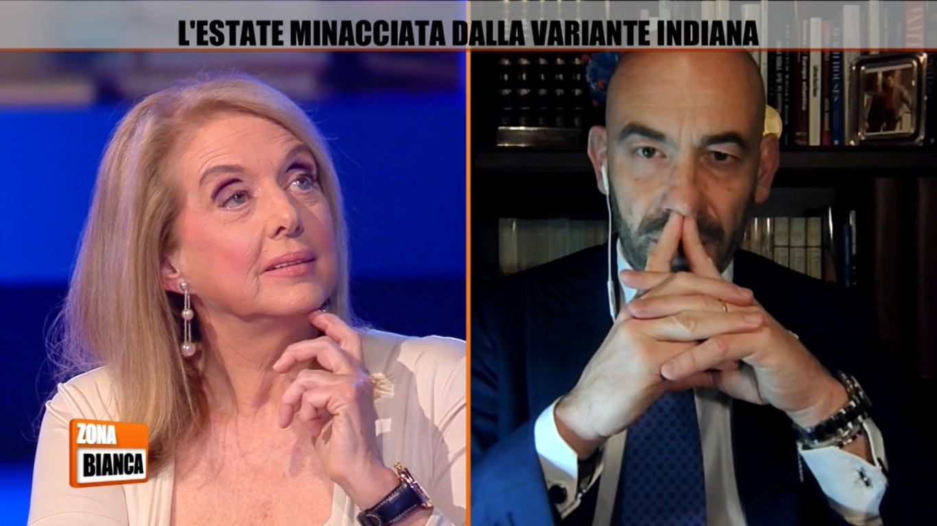 Matteo Bassetti scontro Antonella Boralevi