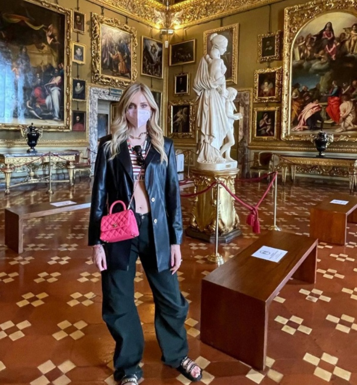 chiara ferragni firenze polemica