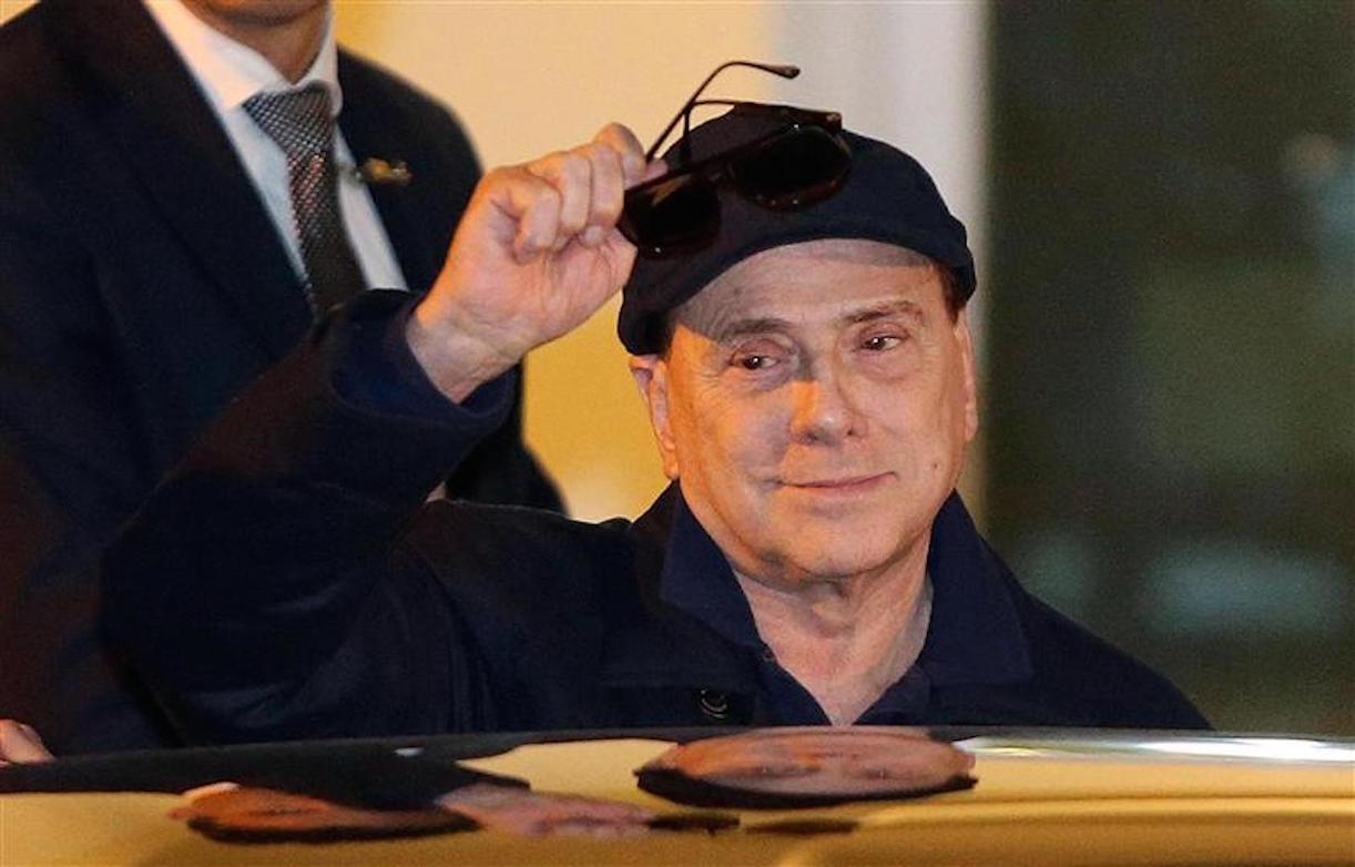 silvio berlusconi gravemente malato