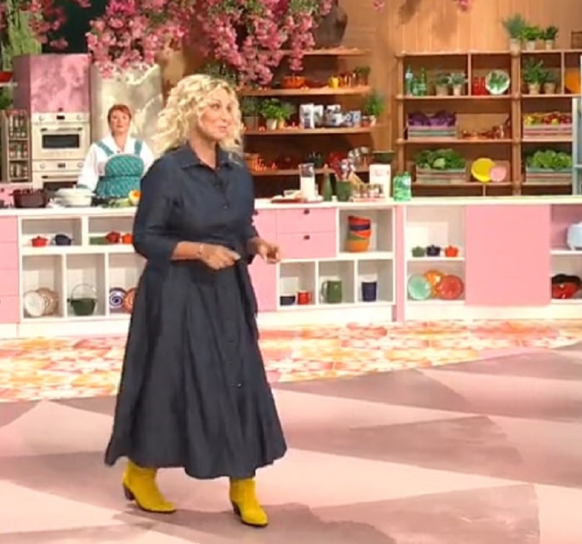 Antonella Clerici diretta confessione allergia starnuto