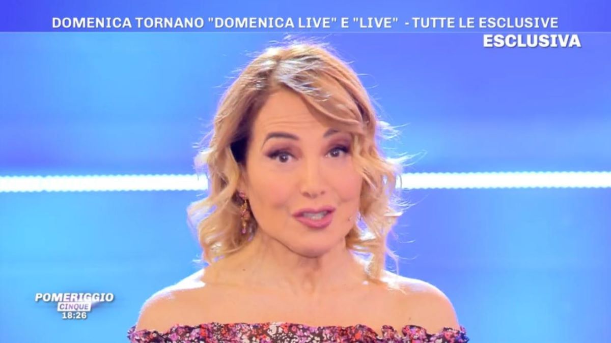 Barbara D'Urso Rompe Silenzio Dopo Voci Ridimensionamento Mediaset