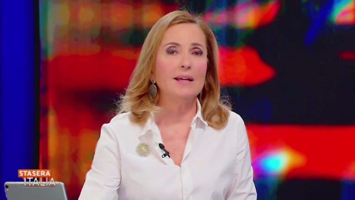Barbara Palombelli Lacrime Stasera Italia Camilla Canepa Vaccino