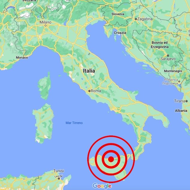 terremoto italia sicilia