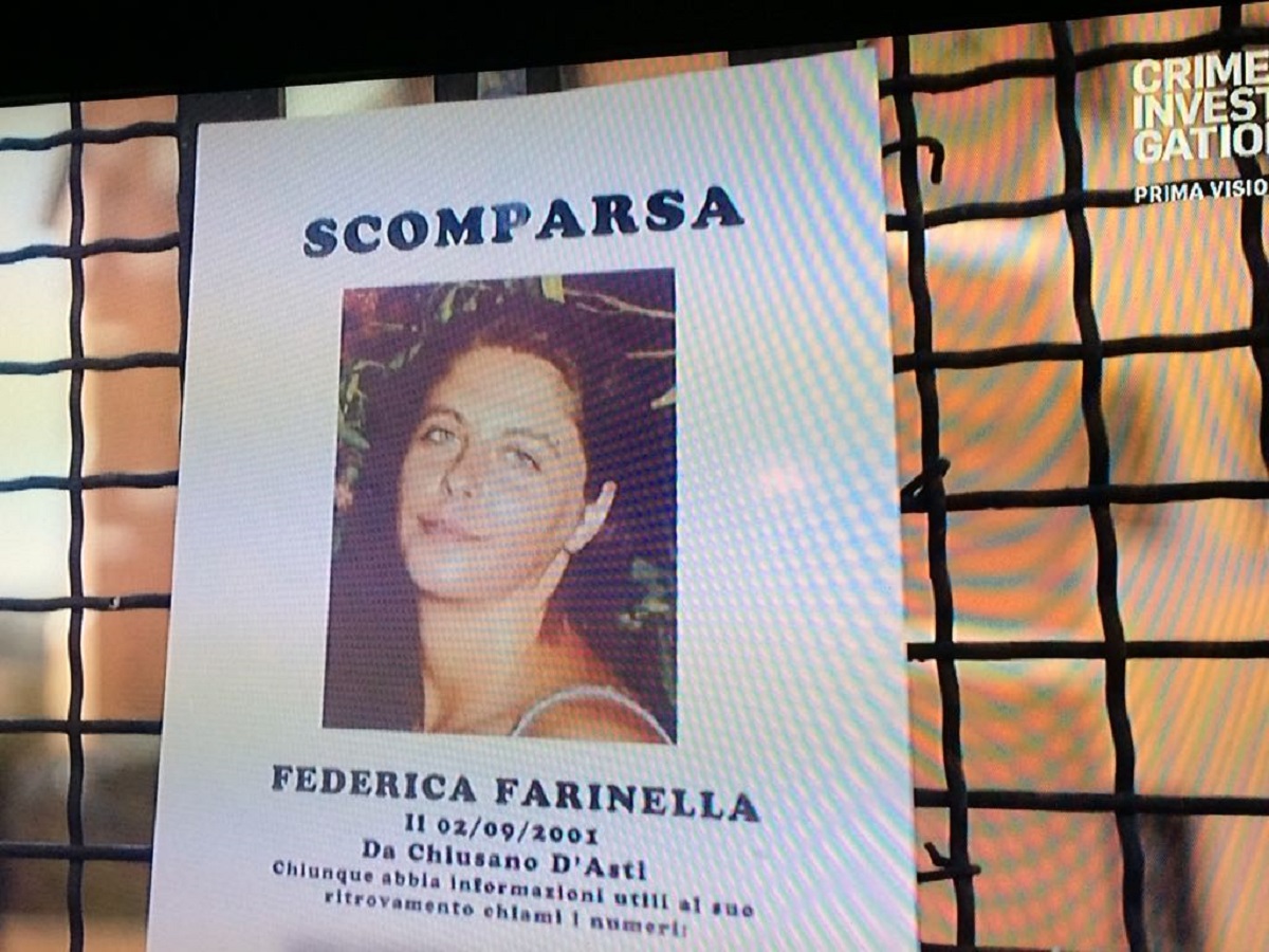 Federica Sciarelli Chi l'ha visto caso scomparsa Federica Farinella
