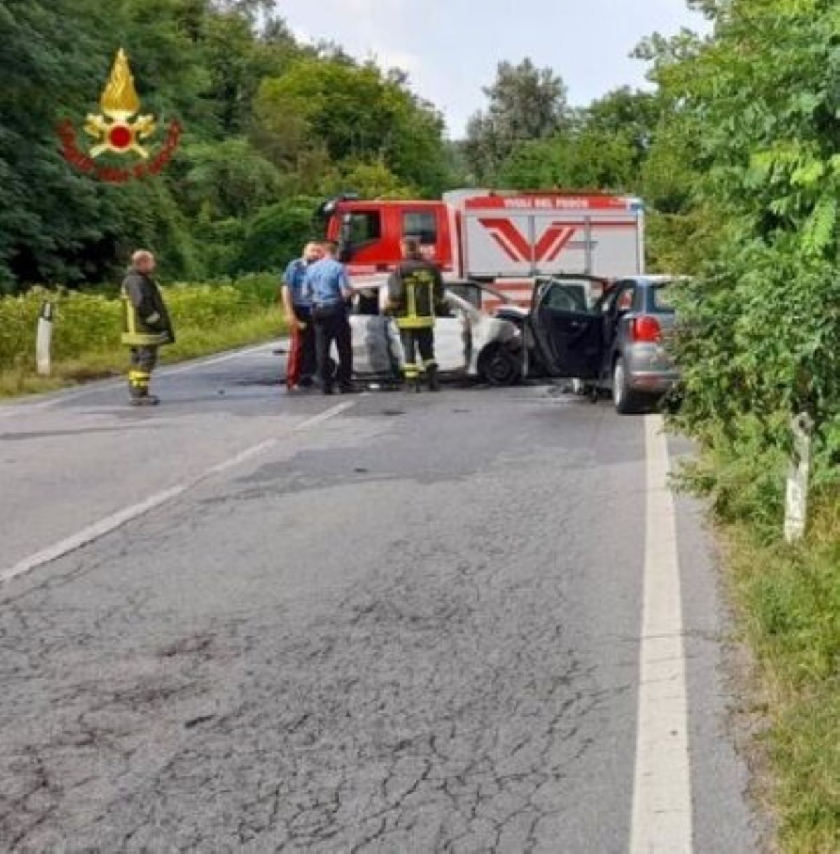 Incidente Fondovalle Tanaro Un Morto Due Feriti Scontro Frontale Auto Fiamme