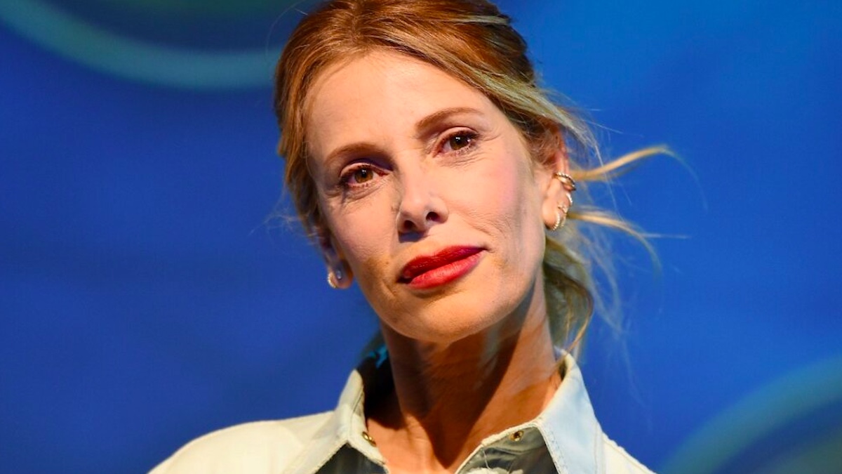 Alessia Marcuzzi a Sanremo insieme ad Amadeus