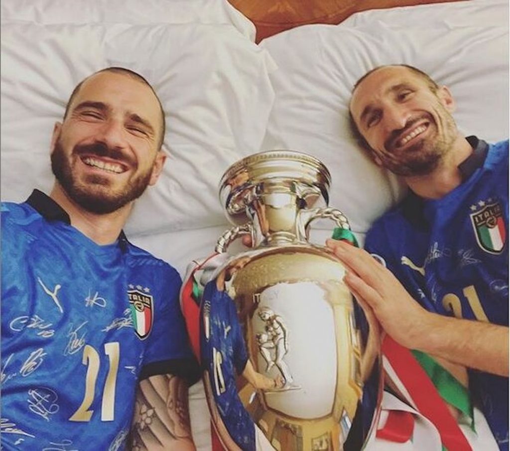 chiellini dorme coppa europei