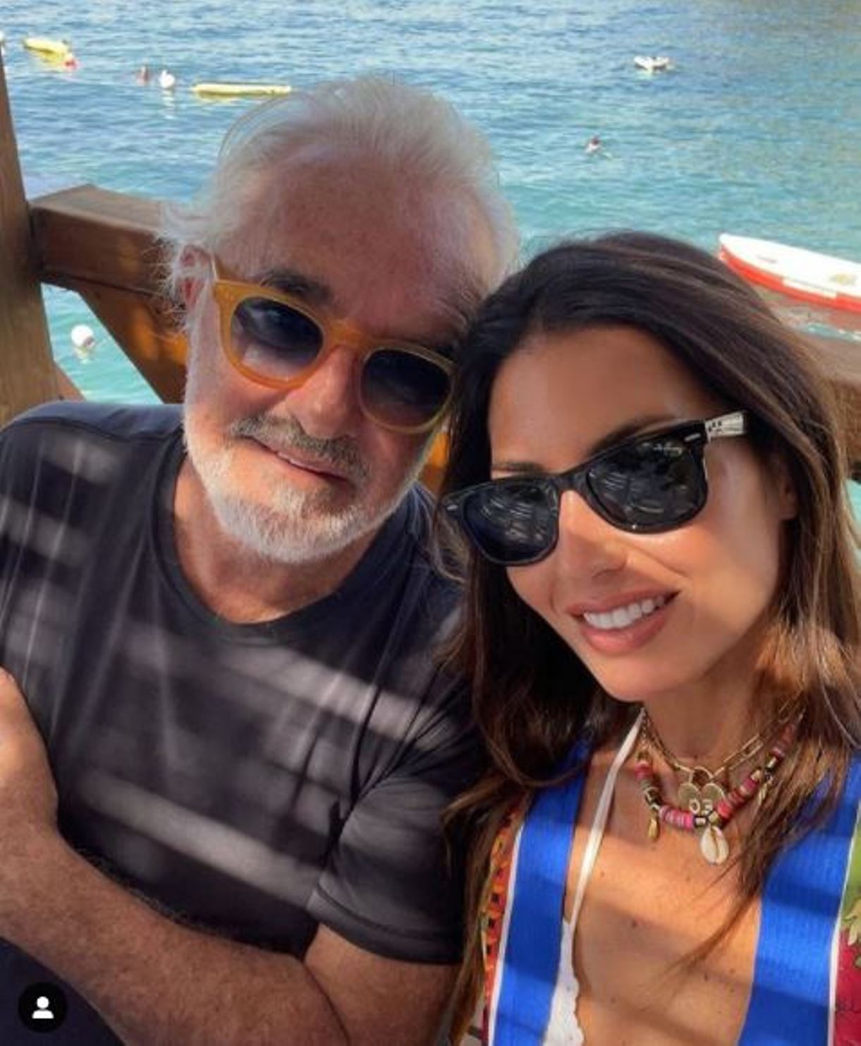 flavio briatore elisabetta gregoraci insieme capri foto