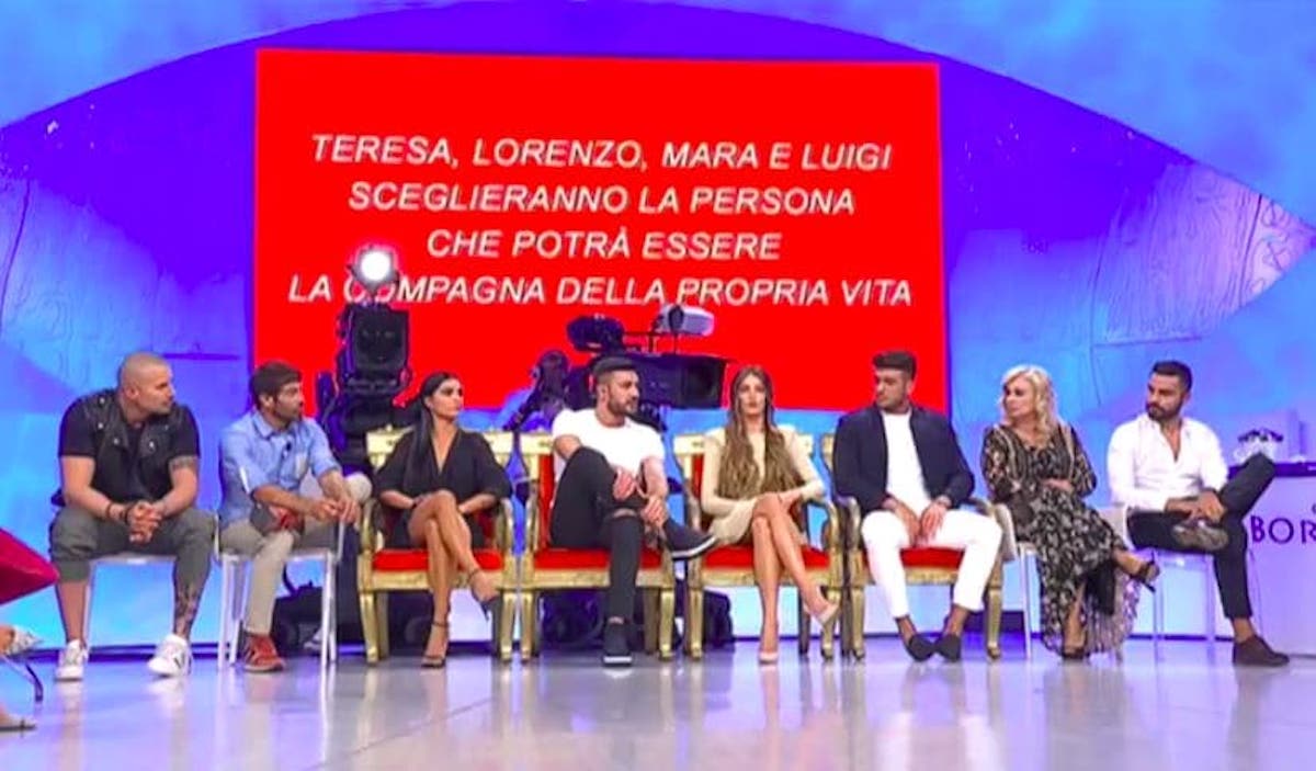 uomini e donne cancellate repliche scelta