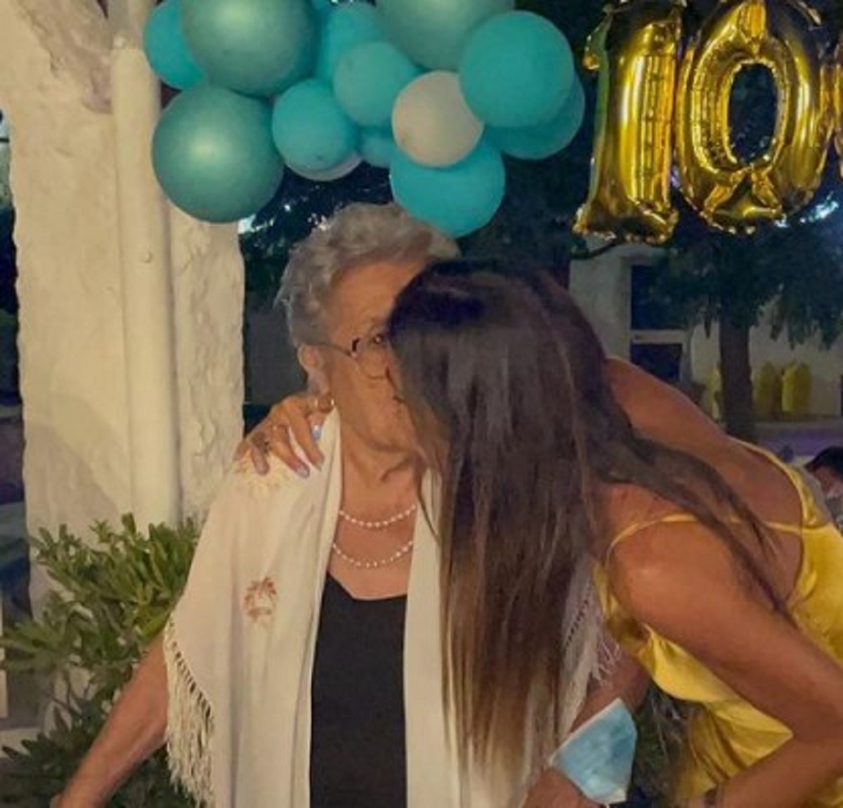 Elisabetta Gregoraci compleanno nonna 100 anni