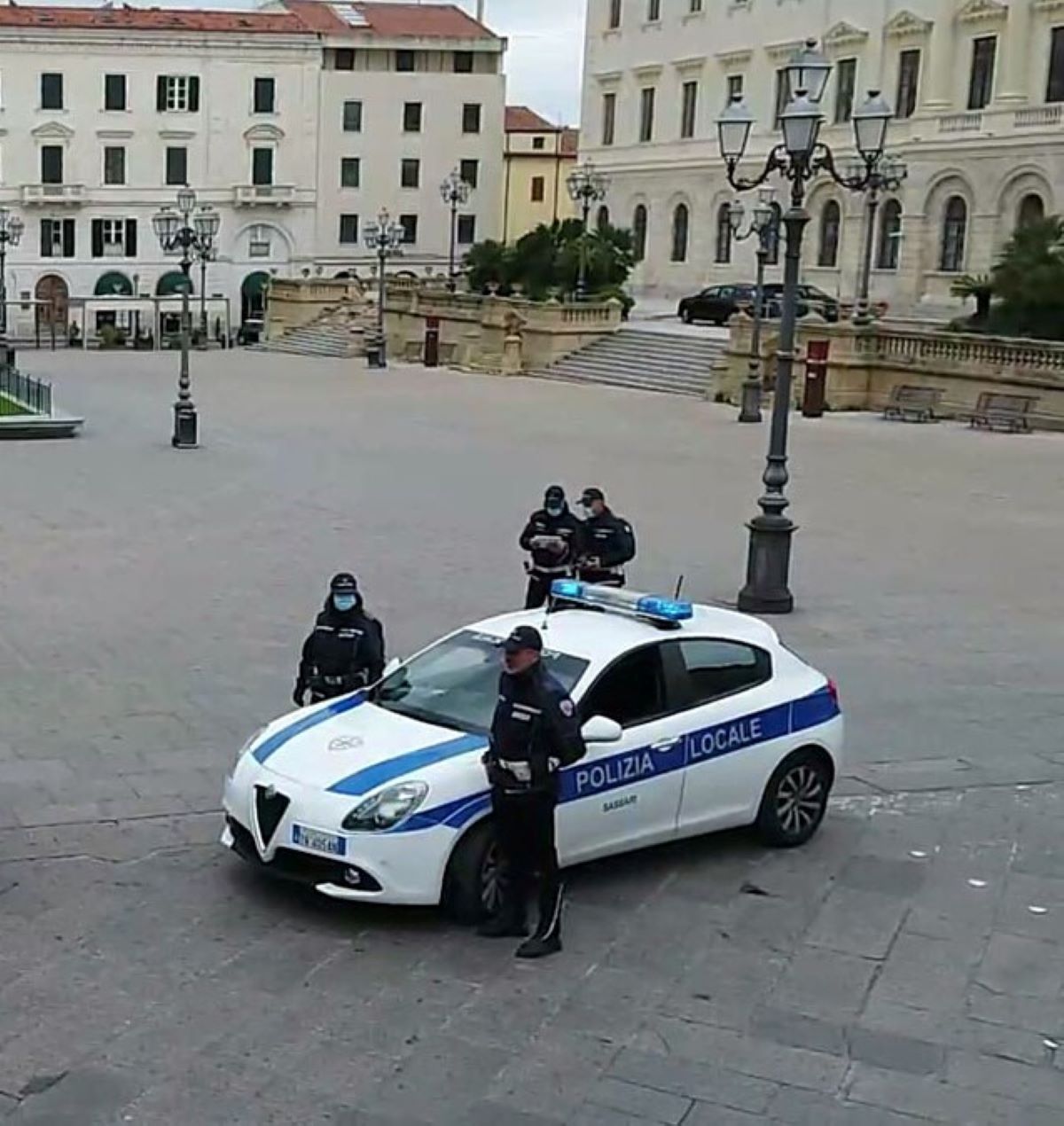 Polizia Locale Sassari Controlli Spiaggia  Vigili Urbani Borghese