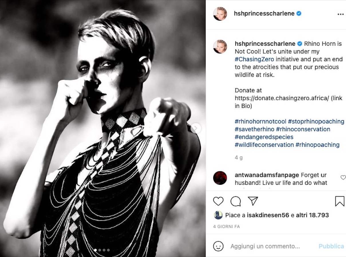 Charlène di Monaco, nella foto irriconoscibile e lontana dal Principato