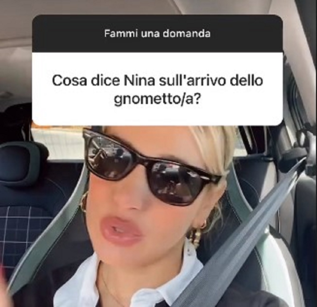 Clizia Incorvaia gravidanza reazione figlia Nina