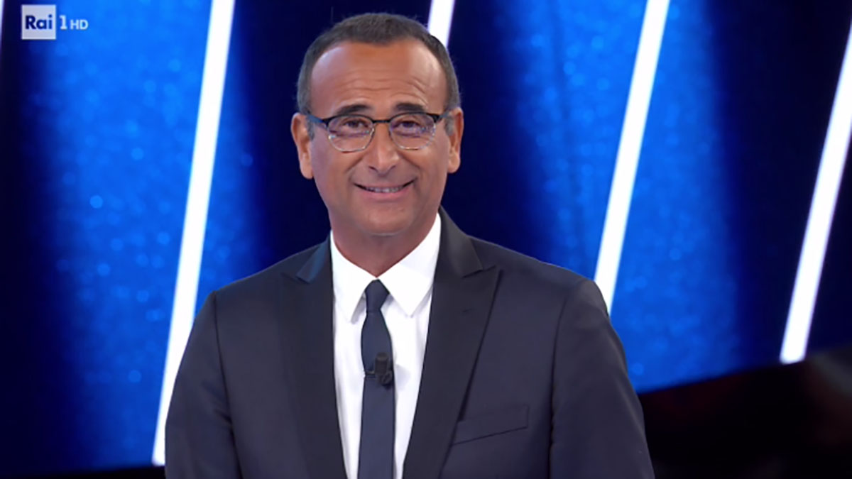Carlo Conti Tale e Quale Show Annuncio