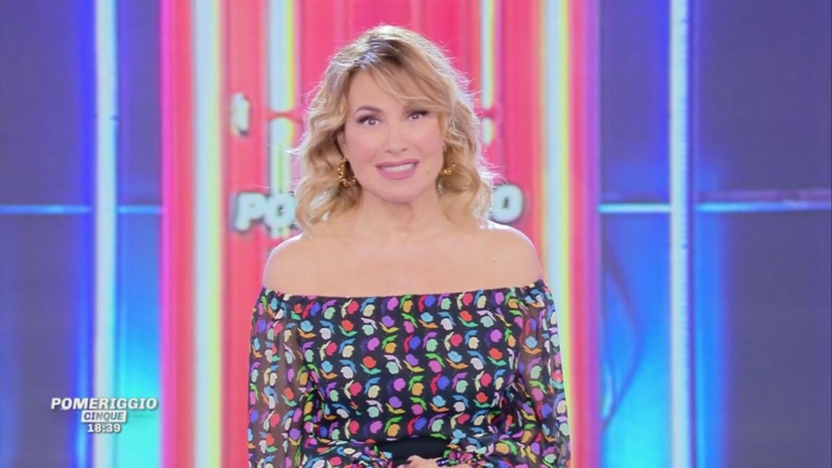 Barbara D'Urso Tensione Pomeriggio Cinque Ospite