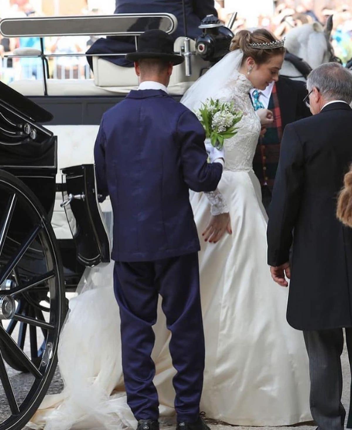 Don Jaime di Borbone Lady Charlotte matrimonio royal wedding