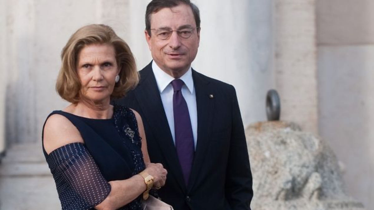 Mario Draghi moglie figli 