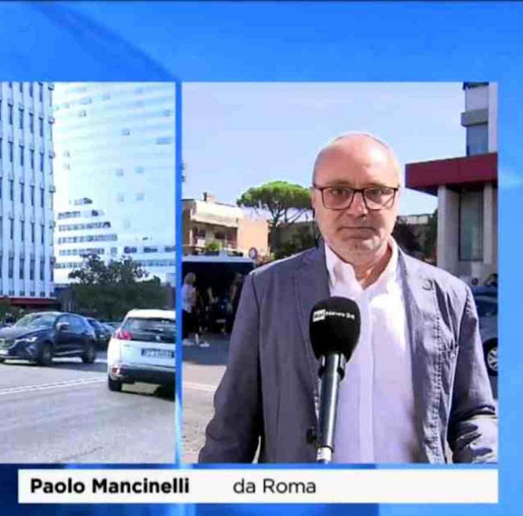 giornalista Paolo Mancinelli panico