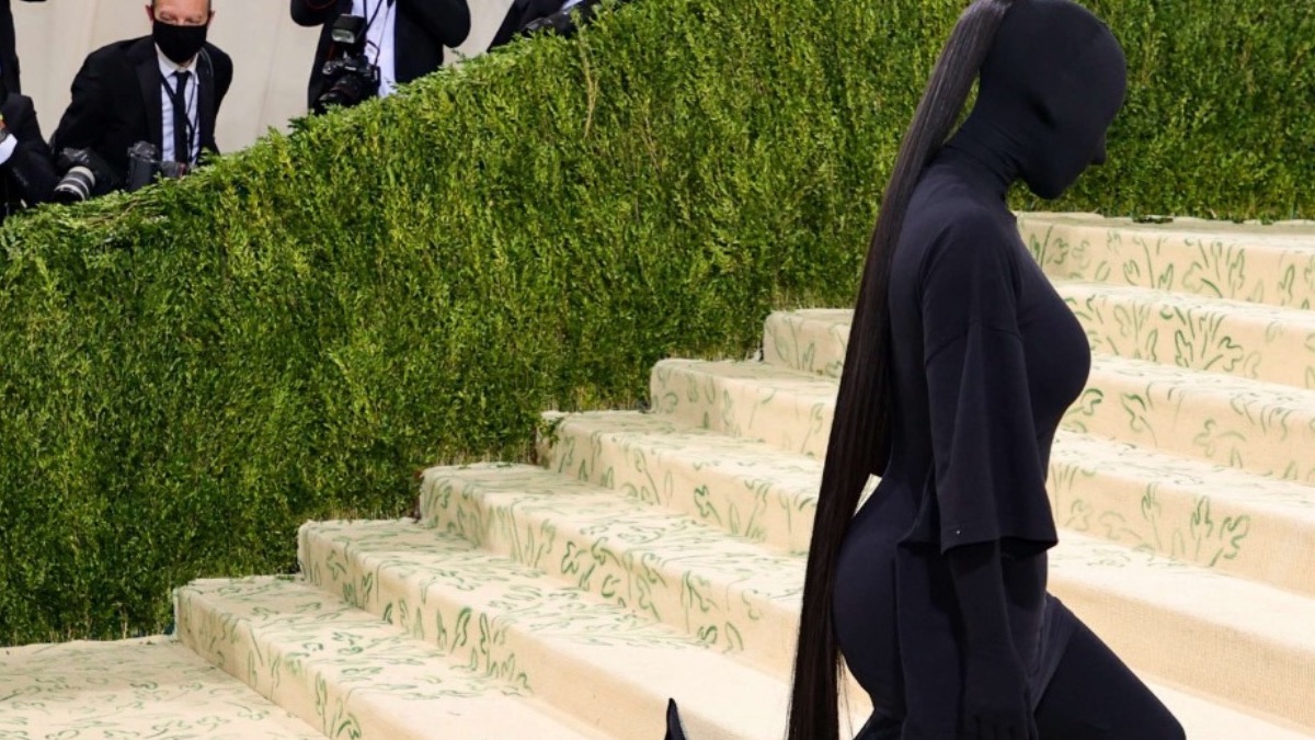 kim Kardashian irriconoscibile Met gala 2021