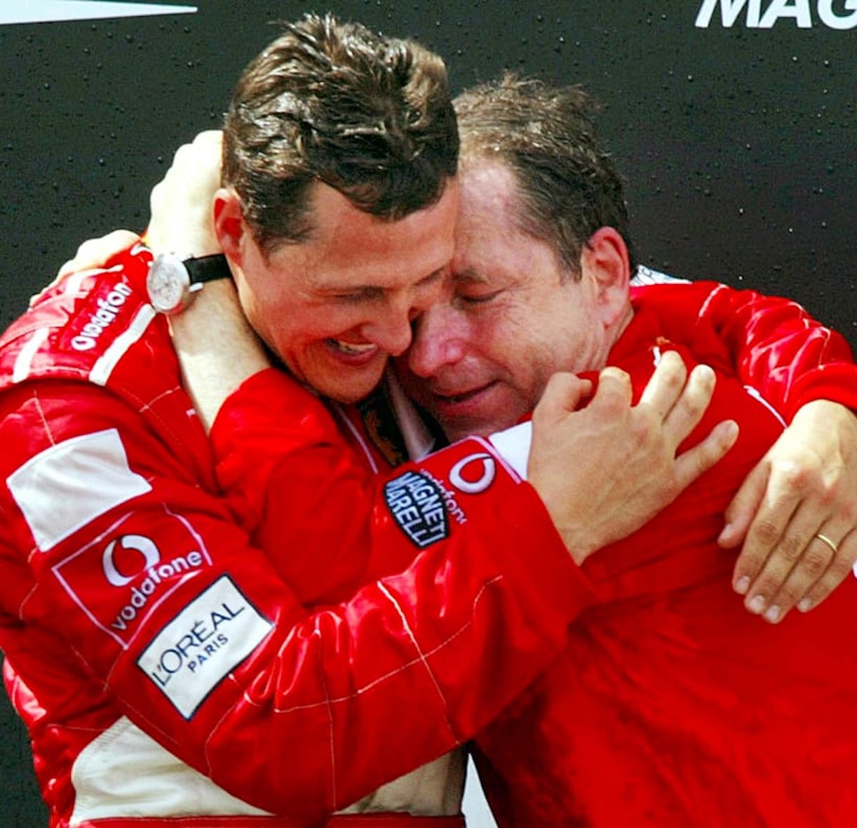 michael schumacher non è con noi