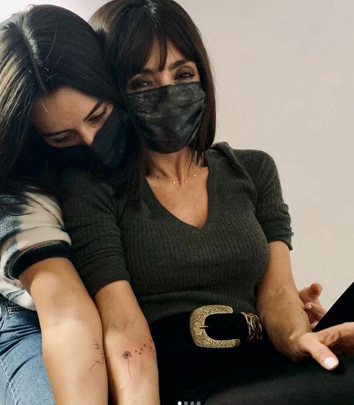 ambra angiolini tatuaggio figlia jolanda