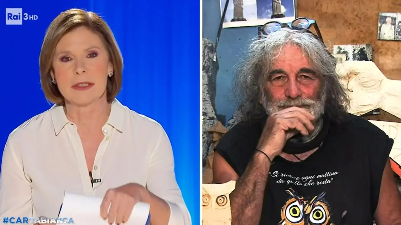 Mauro Corona ragazzo normale cartabianca