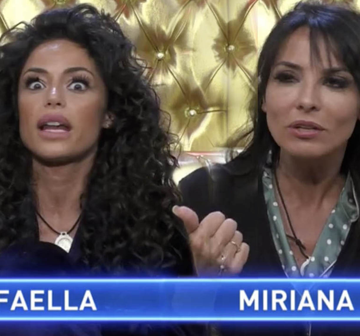 Raffaella Fico falsa miriana trevisan