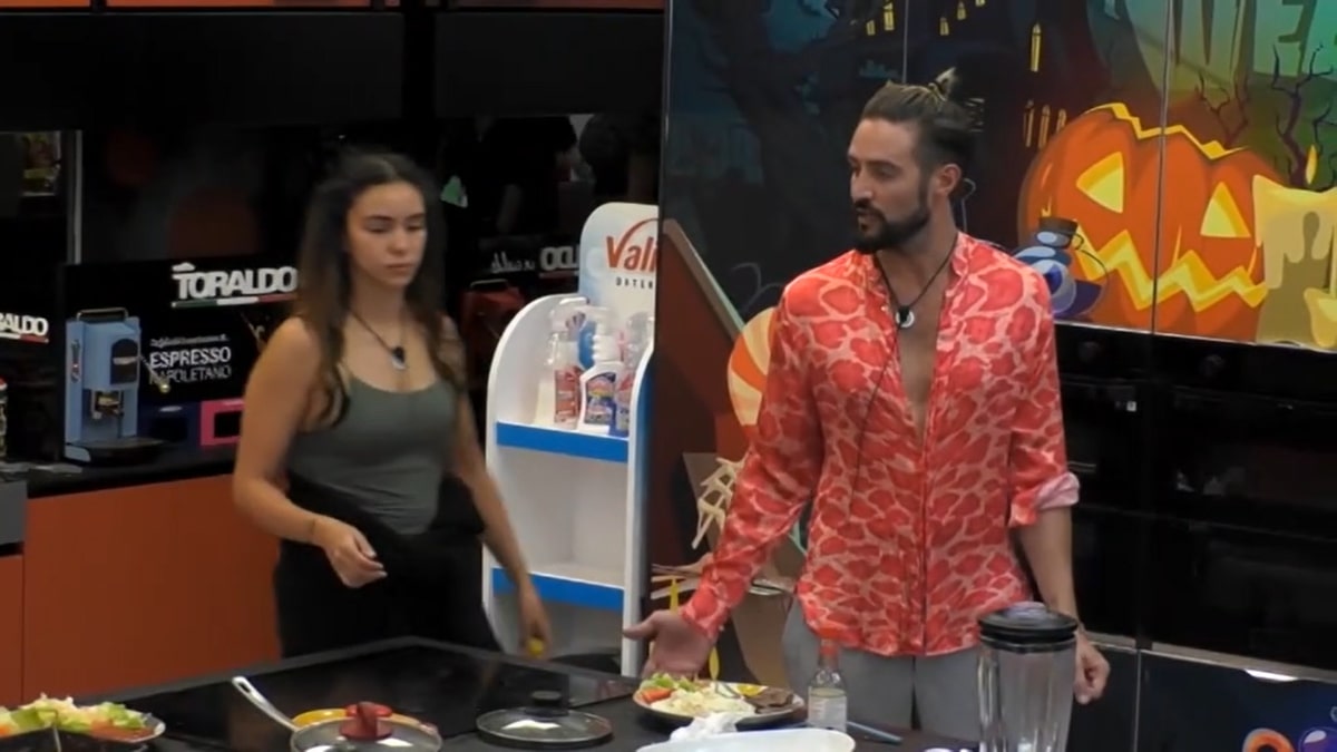 Alex Belli Furia GF Vip 6 Piatto