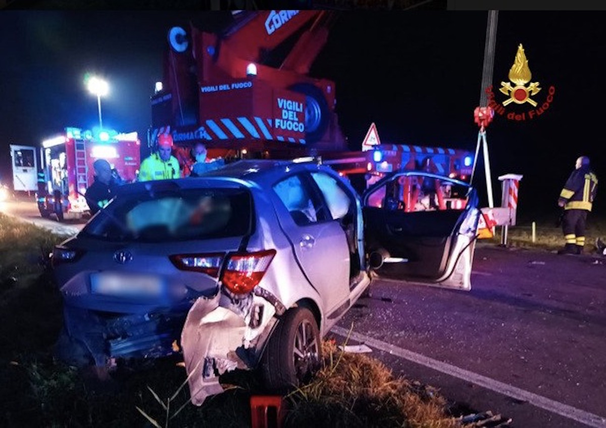 Incidente Quarto d'Altino venezia morti