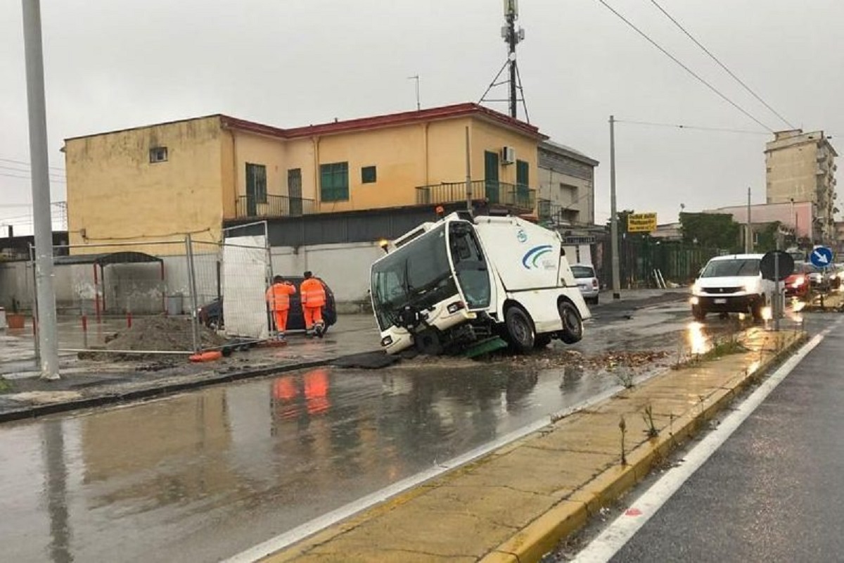 maltempo napoli 