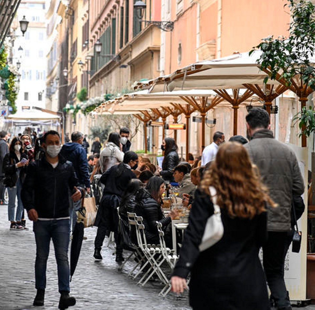 mascherine aperto natale