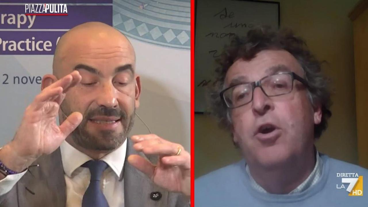 Matteo Bassetti abbandona piazzapulita