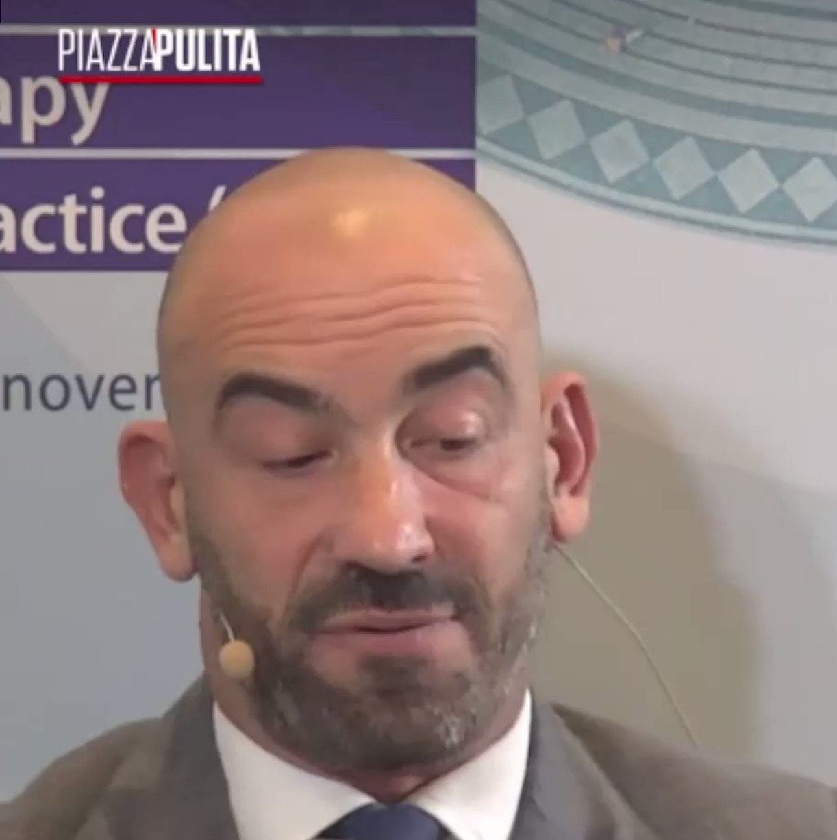 Matteo Bassetti abbandona piazzapulita