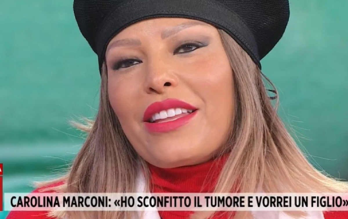 Carolina Marconi annuncio Storie Italiane guarita tumore