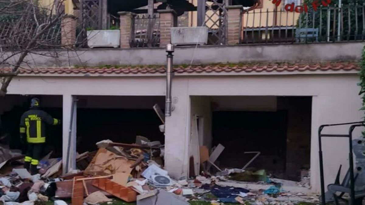 Esplosione Rocca di Papa Casa Donna Ferita