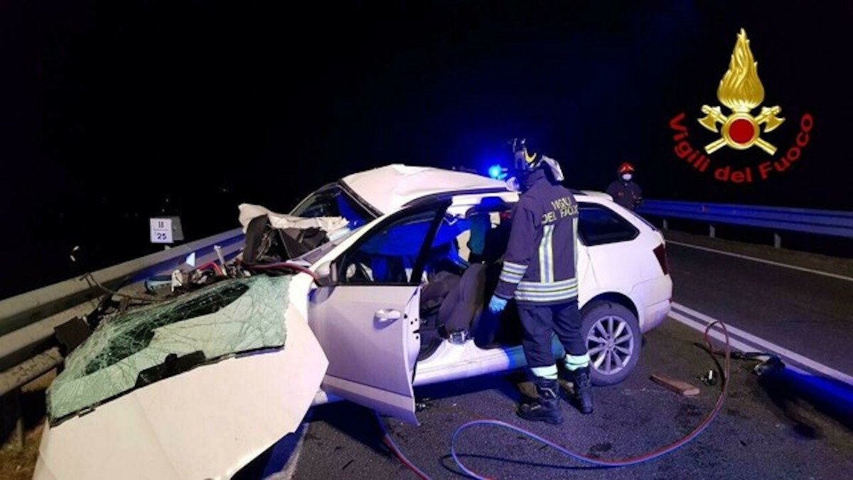 Incidente Feltrina morti coppia fidanzati