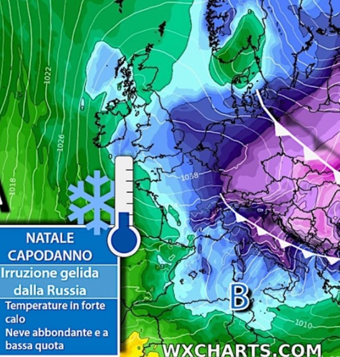 meteo italia previsioni natale 2021 capodanno