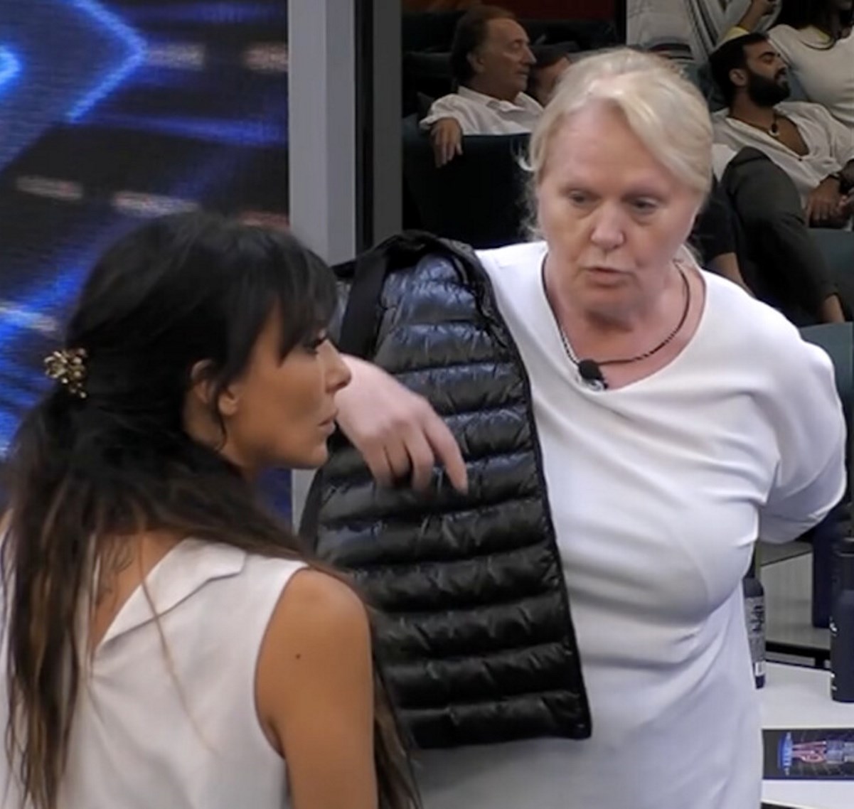 gf vip 6 scontro miriana trevisan katia ricciarelli